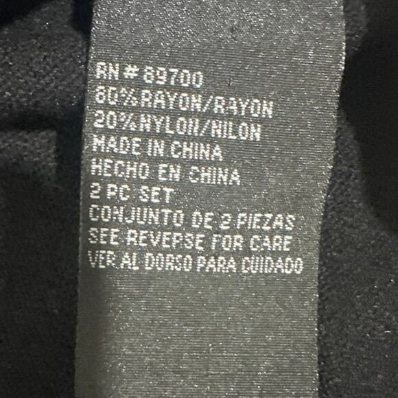 R&K original Soft black turtleneck sweater dress flare bottom long sleeves Med. - Picture 5 of 6